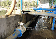 泥水一體化工程應用FLDC系列污水電磁流量計